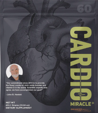 Cardio Miracle - 60 Serving Canister - Use Code MOMS for 10% off!