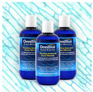 OmniBlue Ocean Minerals 8oz - 3 Bottles