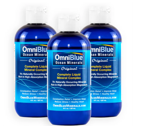 OmniBlue Ocean Minerals 8oz - 3 Bottles