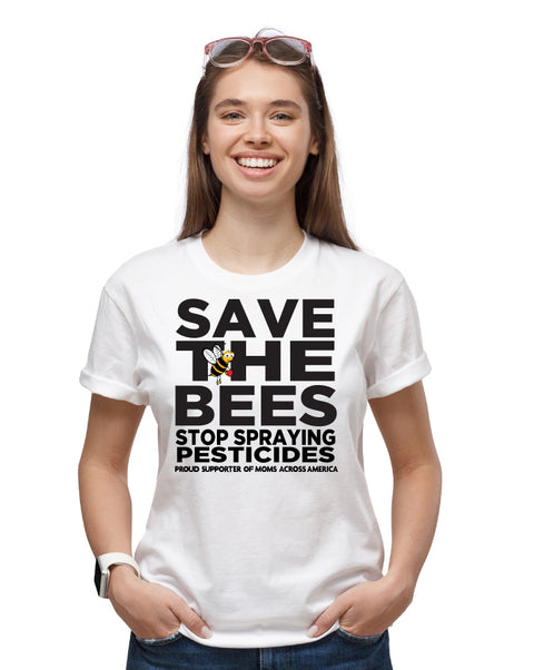 Save the Bees Ladies T-shirt