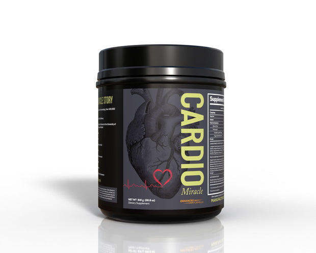 Cardio Miracle - 60 Serving Canister - Use Code MOMS for 10% off!