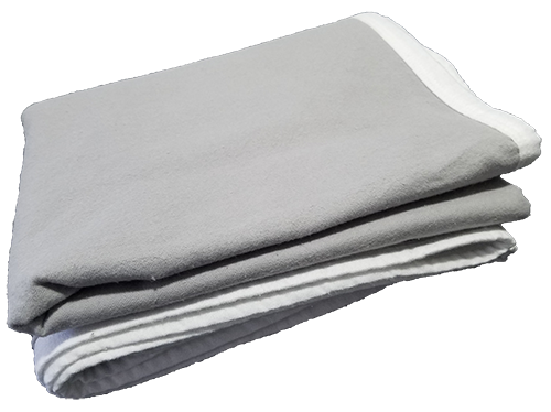 Grey Baby Shielding Blanket